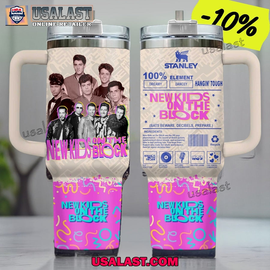 New Kids On The Block Premium 40oz Tumbler