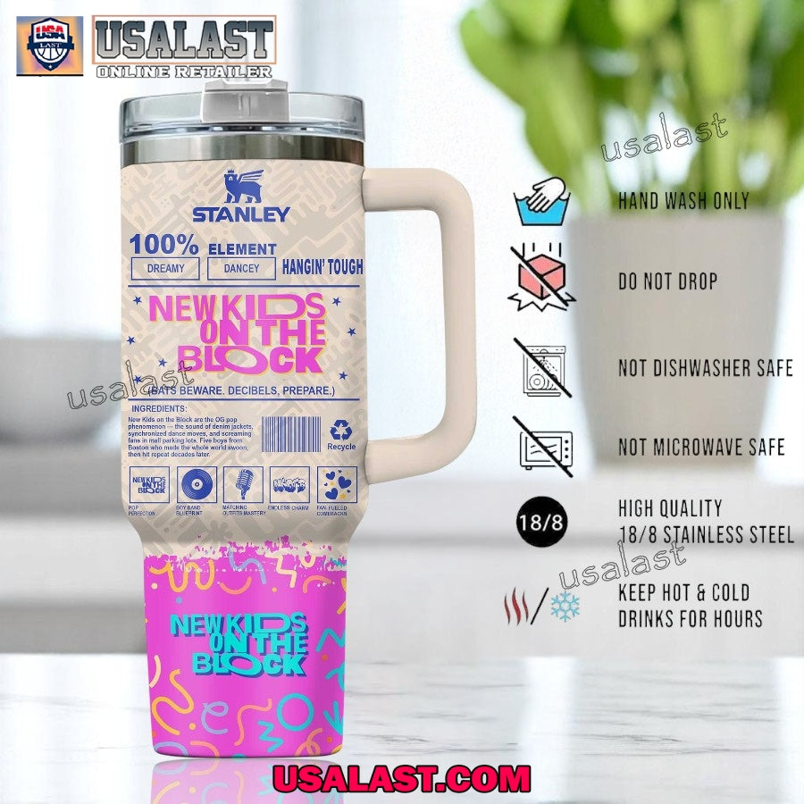 New Kids On The Block Premium 40oz Tumbler