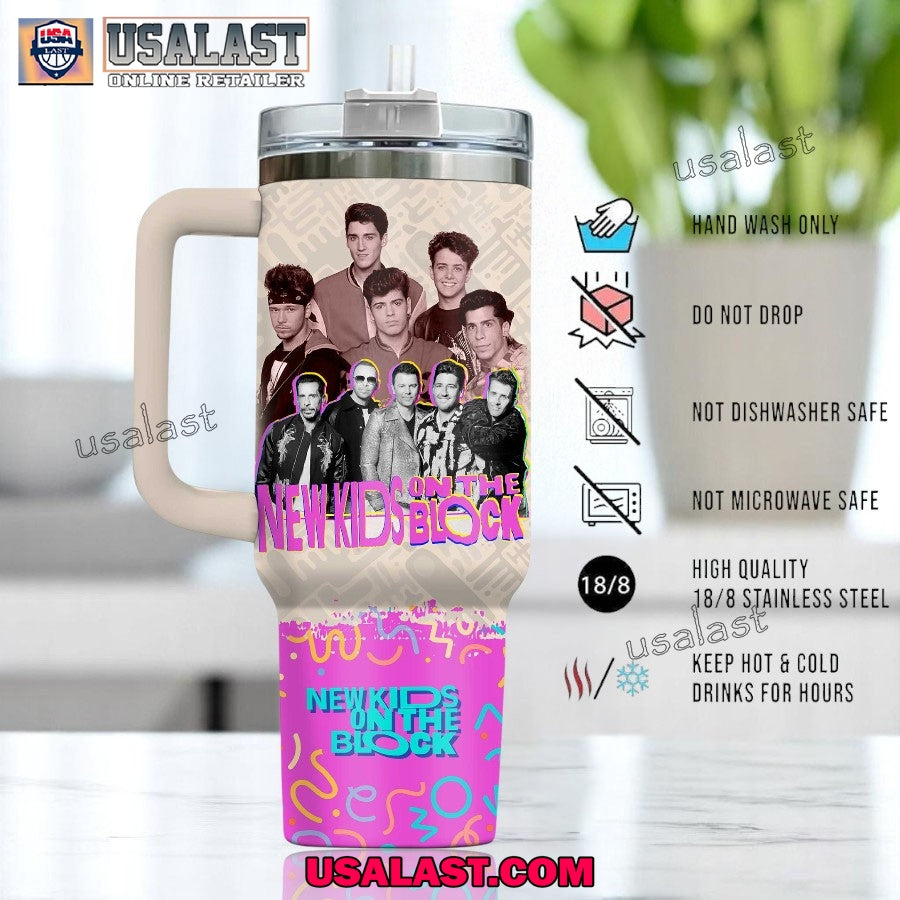 New Kids On The Block Premium 40oz Tumbler