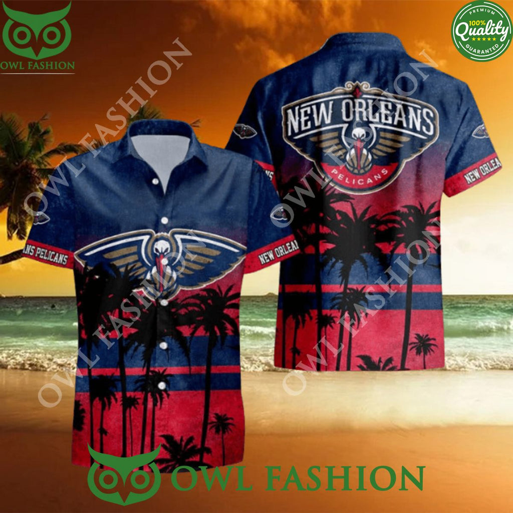New Orleans Pelicans NCAA Trending 2024 Hawaiian Shirt