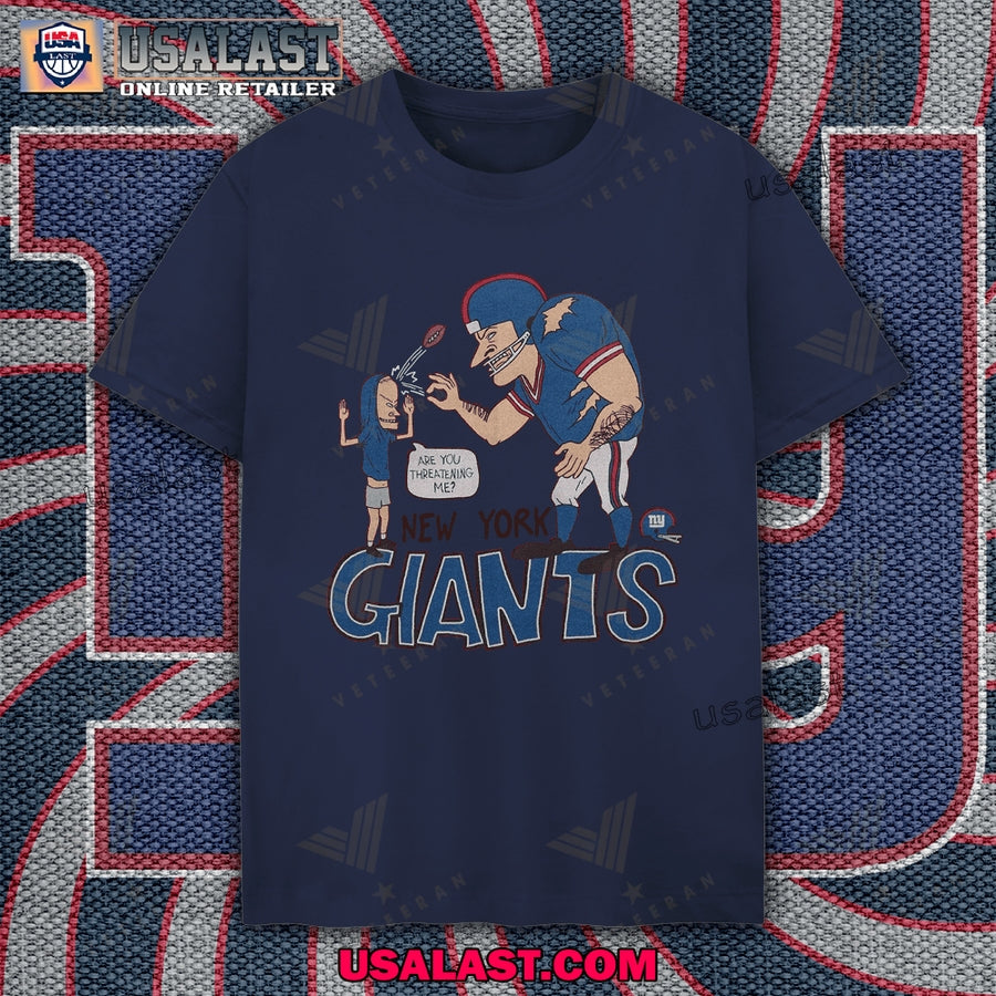 New York Giants x Beavis and Butthead Unisex Tee Shirt, Sweatshirt