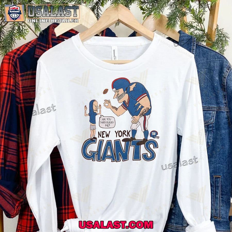 New York Giants x Beavis and Butthead Unisex Tee Shirt, Sweatshirt