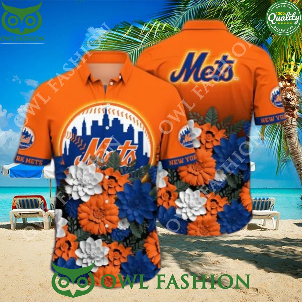 New York Mets MLB Flower Trending Limited Hawaiian Shirt