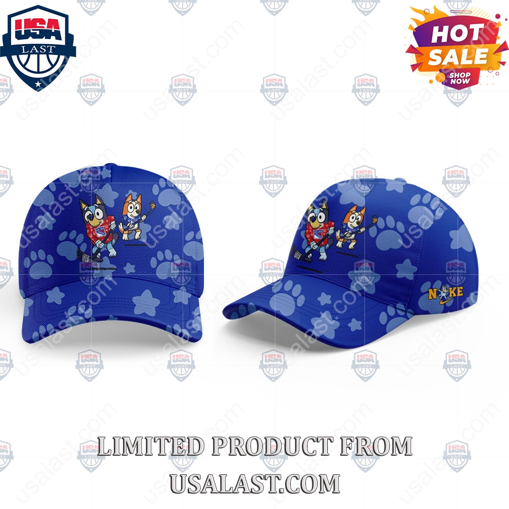 New York Rangers NHL Bluey and Bingo Hoodie