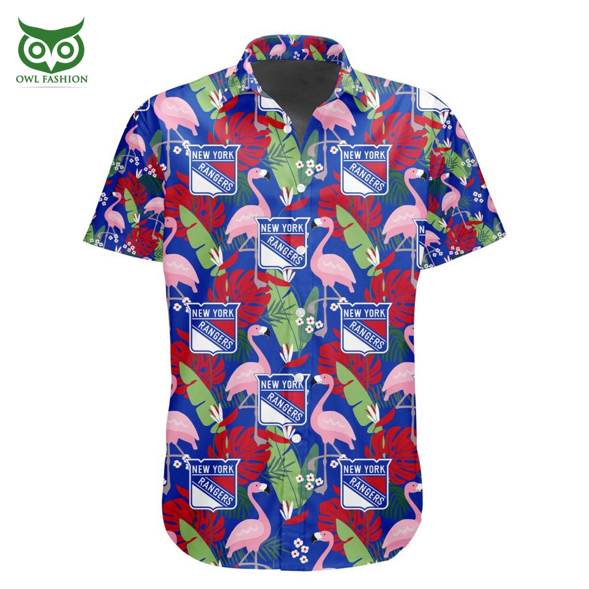 New York Rangers NHL Hockey Team Hawaiian Shirt