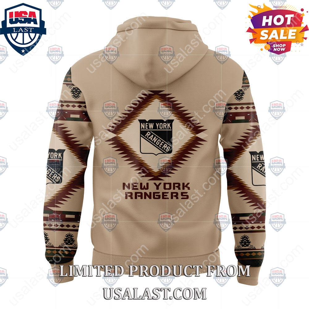 New York Rangers NHL Native American Heritage Month Hoodie