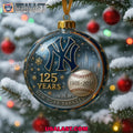 New York Yankees 125th Anniversary Christmas Ornament