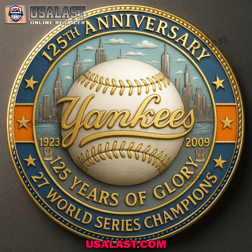 New York Yankees 125th Anniversary Commemorative Coin