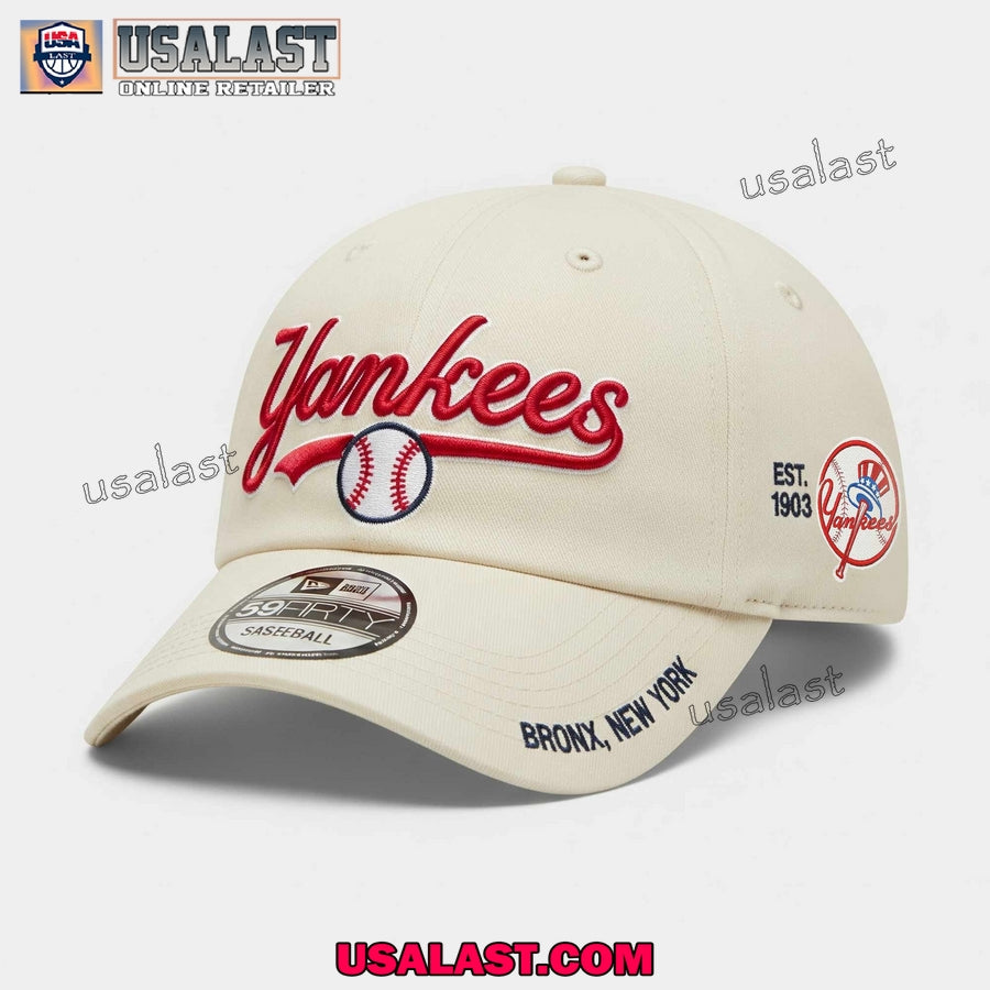 New York Yankees Bronx Cream Classic Cap
