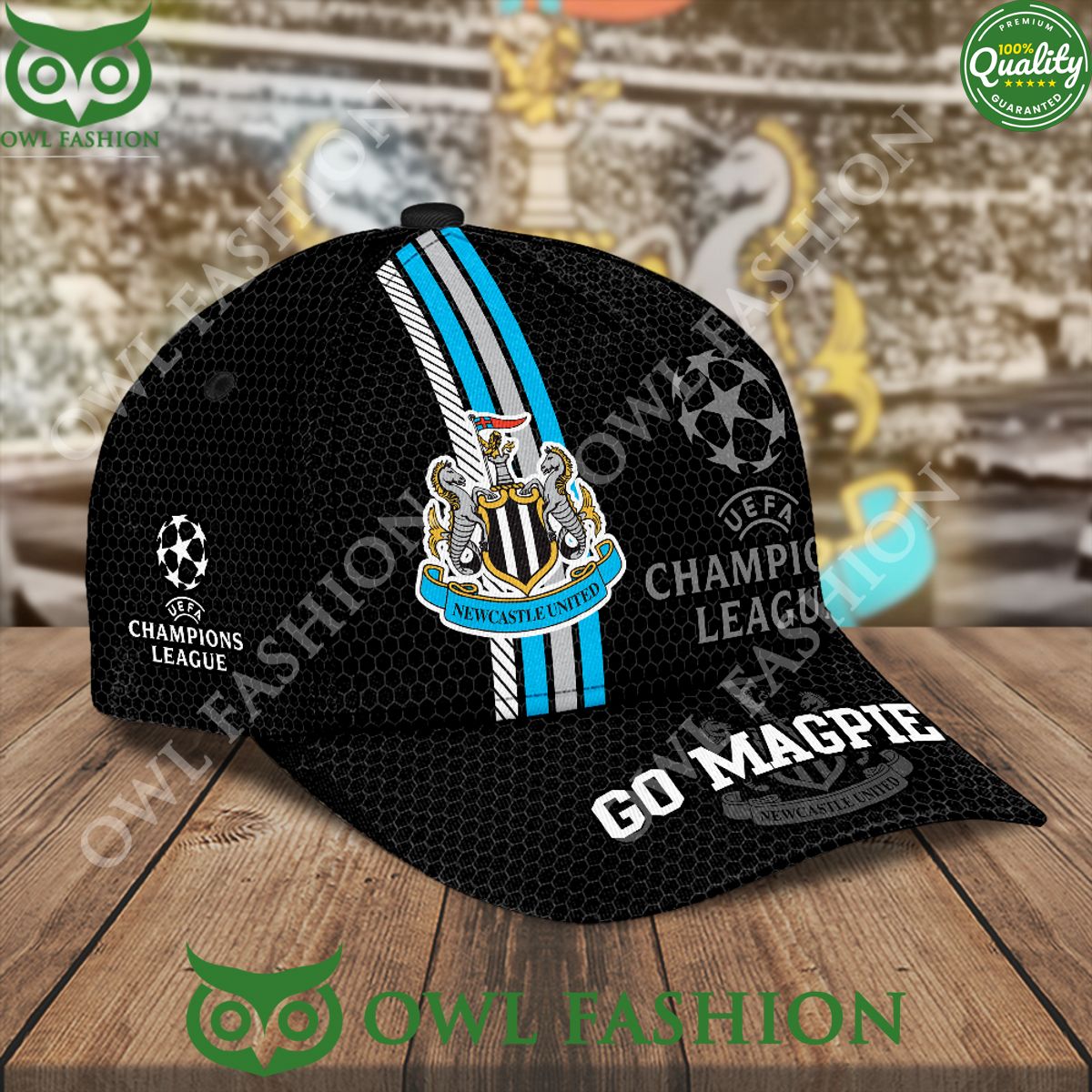 Newcastle United EPL Go Magpies Classic Cap
