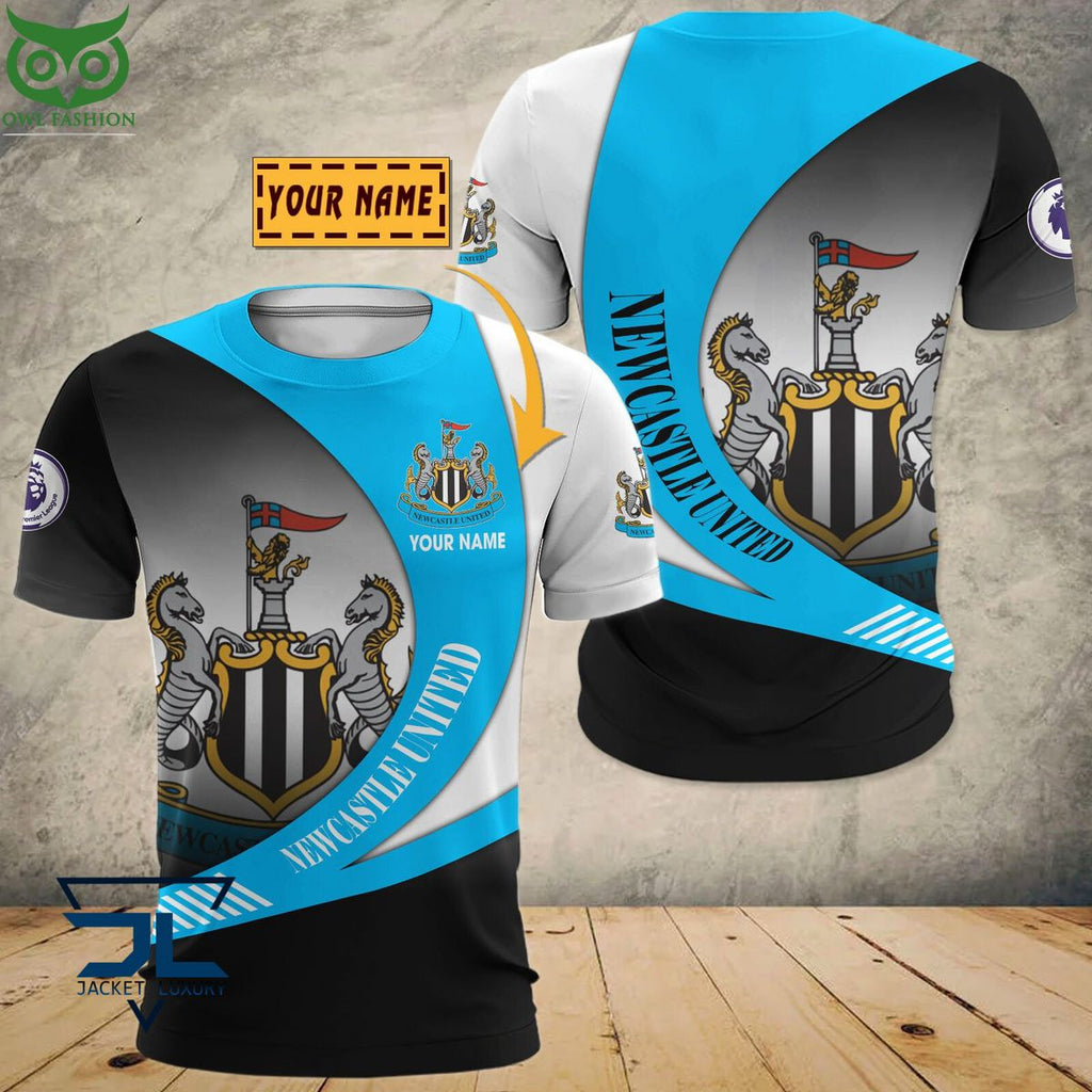 Newcastle United F.C Premier League 2023 Customized 3D Polo Tshirt
