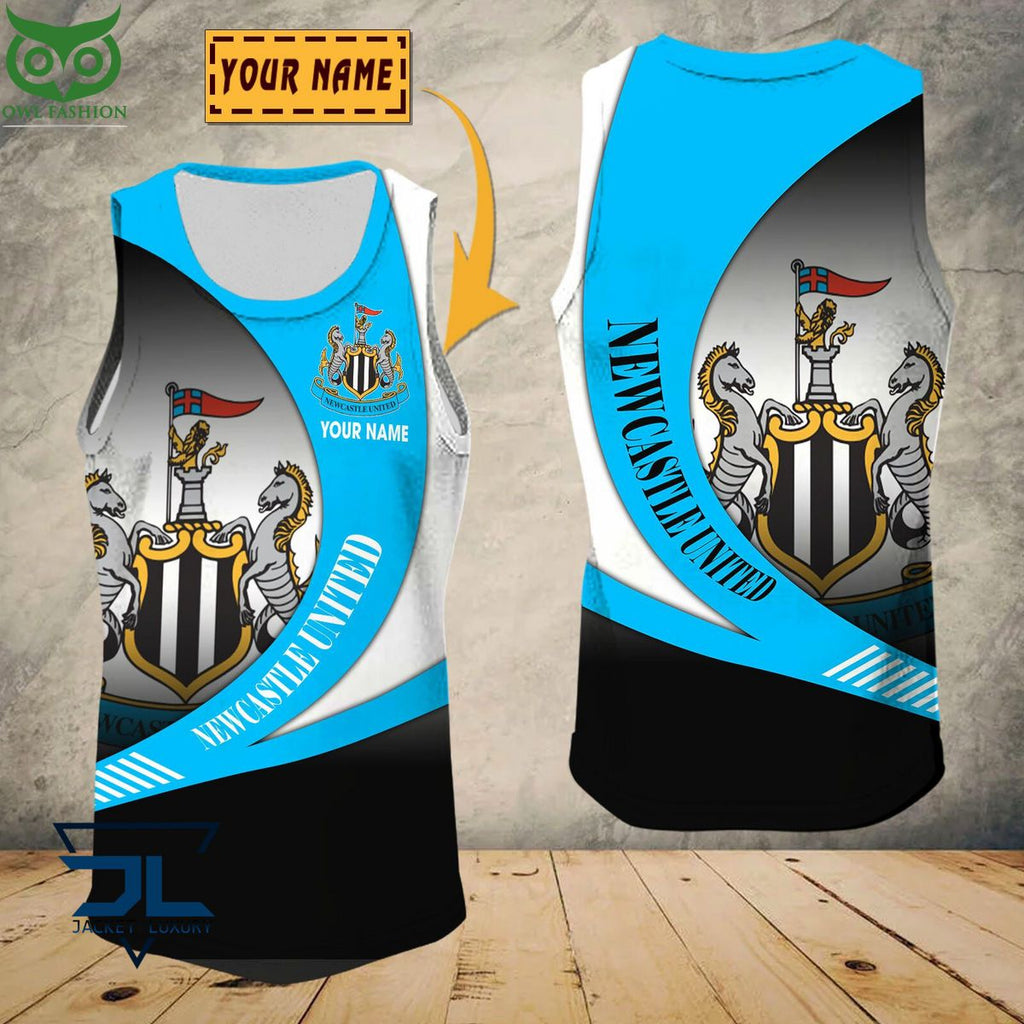Newcastle United F.C Premier League 2023 Customized 3D Polo Tshirt