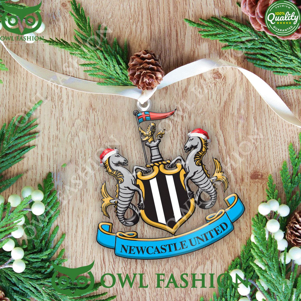 Newcastle United Logo Limited 2-Side Printed Ornament