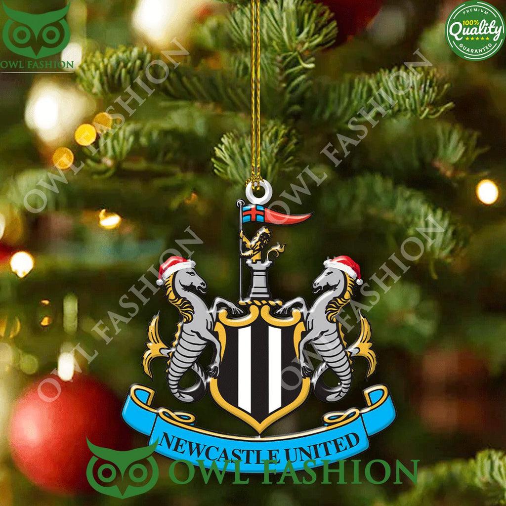 Newcastle United Logo Limited 2-Side Printed Ornament
