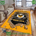 Newport County 1857 League Two Living Room Rug Carpet