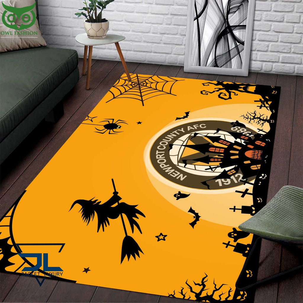 Newport County EFL Halloween Carpet Rug