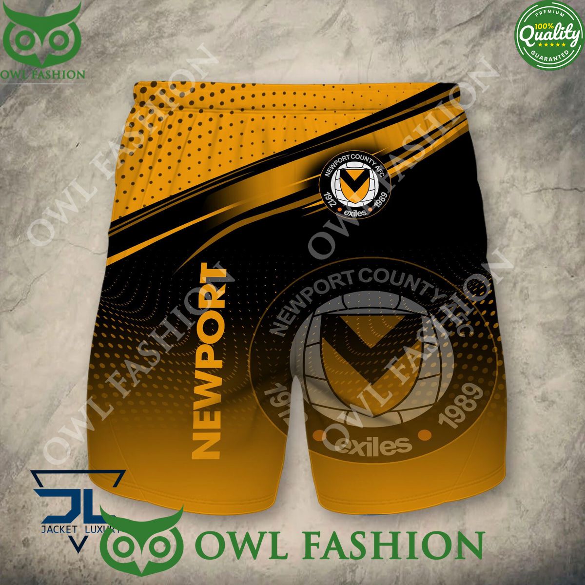 Newport County Logo League Two Printed Hoodie Shirt