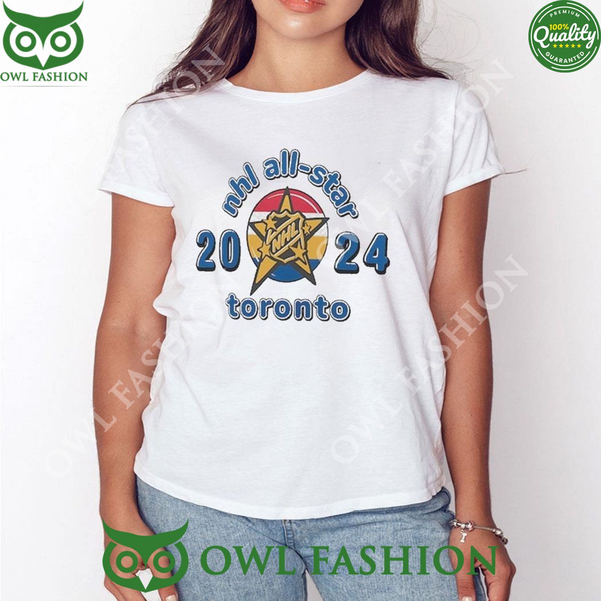 Nhl All star Toronto Game Authentic Pro 2024 T shirt