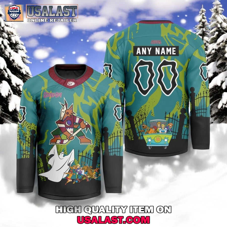 NHL Arizona Coyotes x Scooby Doo Hockey Jersey