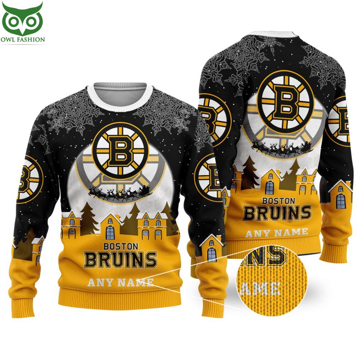 NHL Boston Bruins Special Custom Christmas Ugly Sweater