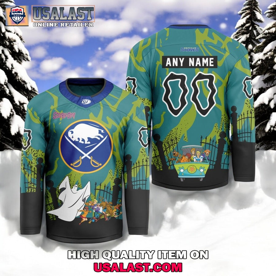 NHL Buffalo Sabres x Scooby Doo Hockey Jersey