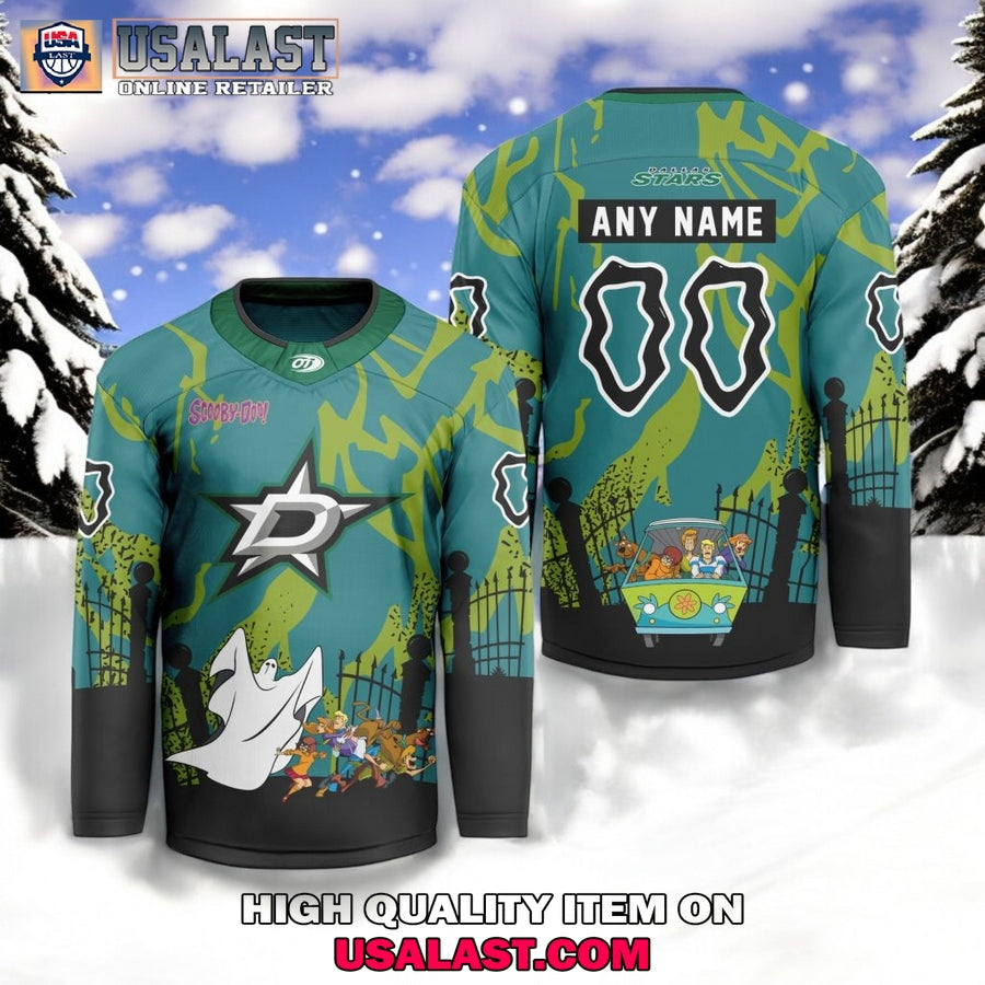 NHL Dallas Stars x Scooby Doo Hockey Jersey