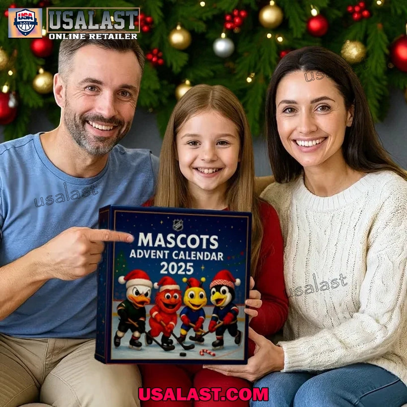 NHL Hockey Mascots Advent Calendar 2025
