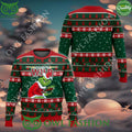 NHL Minnesota Wild Grinch Logo Christmas Ugly Sweater Jumper