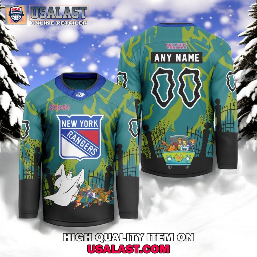NHL New York Rangers x Scooby Doo Hockey Jersey