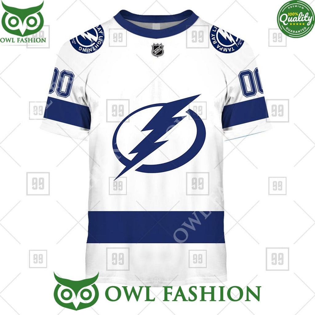 NHL Tampa Bay Lightning Jersey Hoodie shirt Personalized