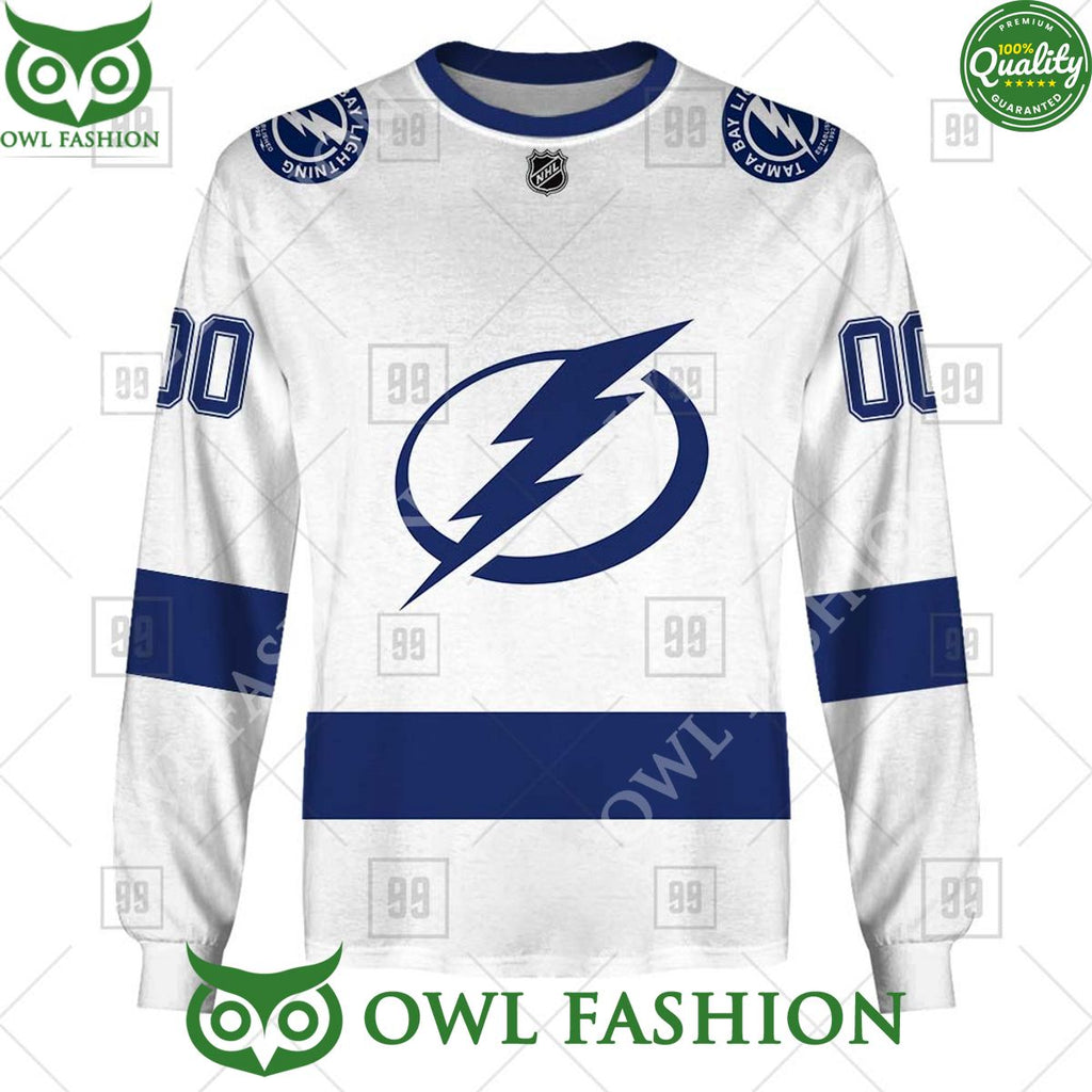 NHL Tampa Bay Lightning Jersey Hoodie shirt Personalized