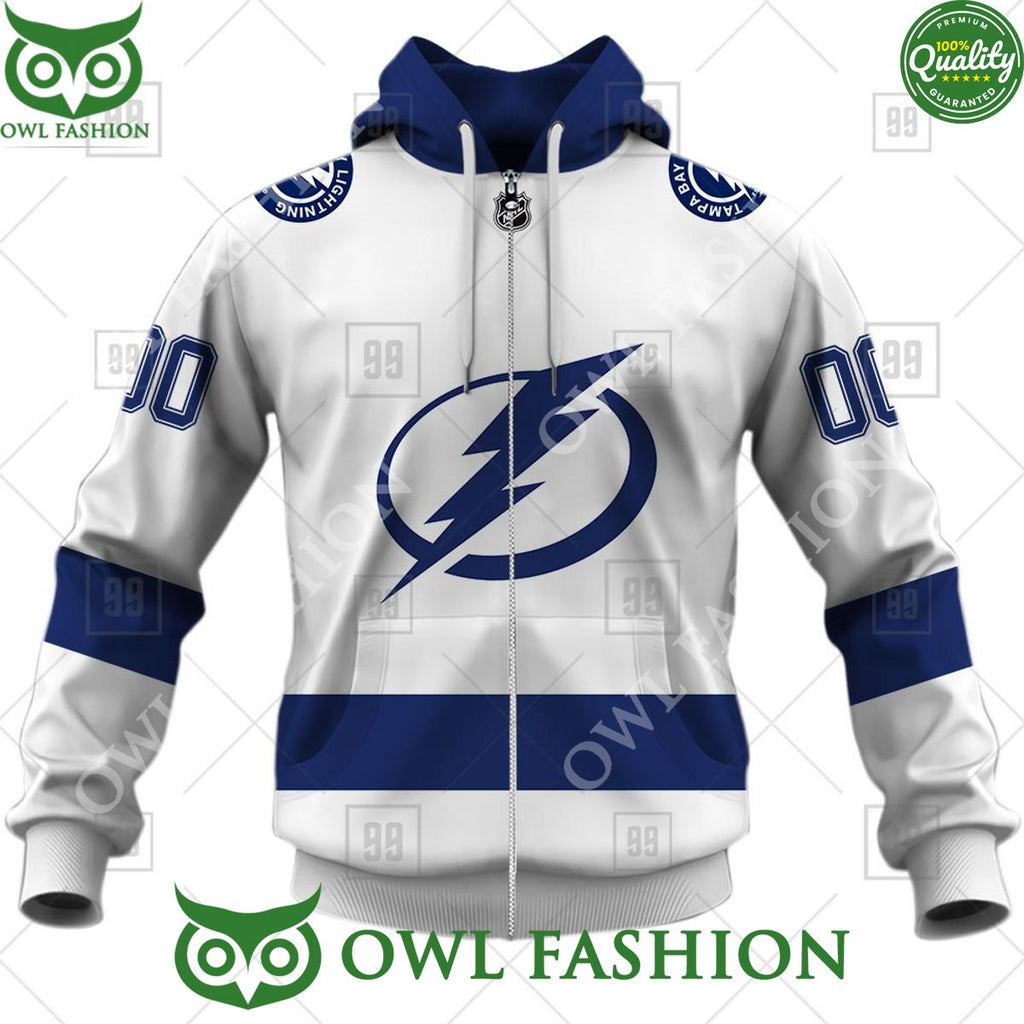 NHL Tampa Bay Lightning Jersey Hoodie shirt Personalized