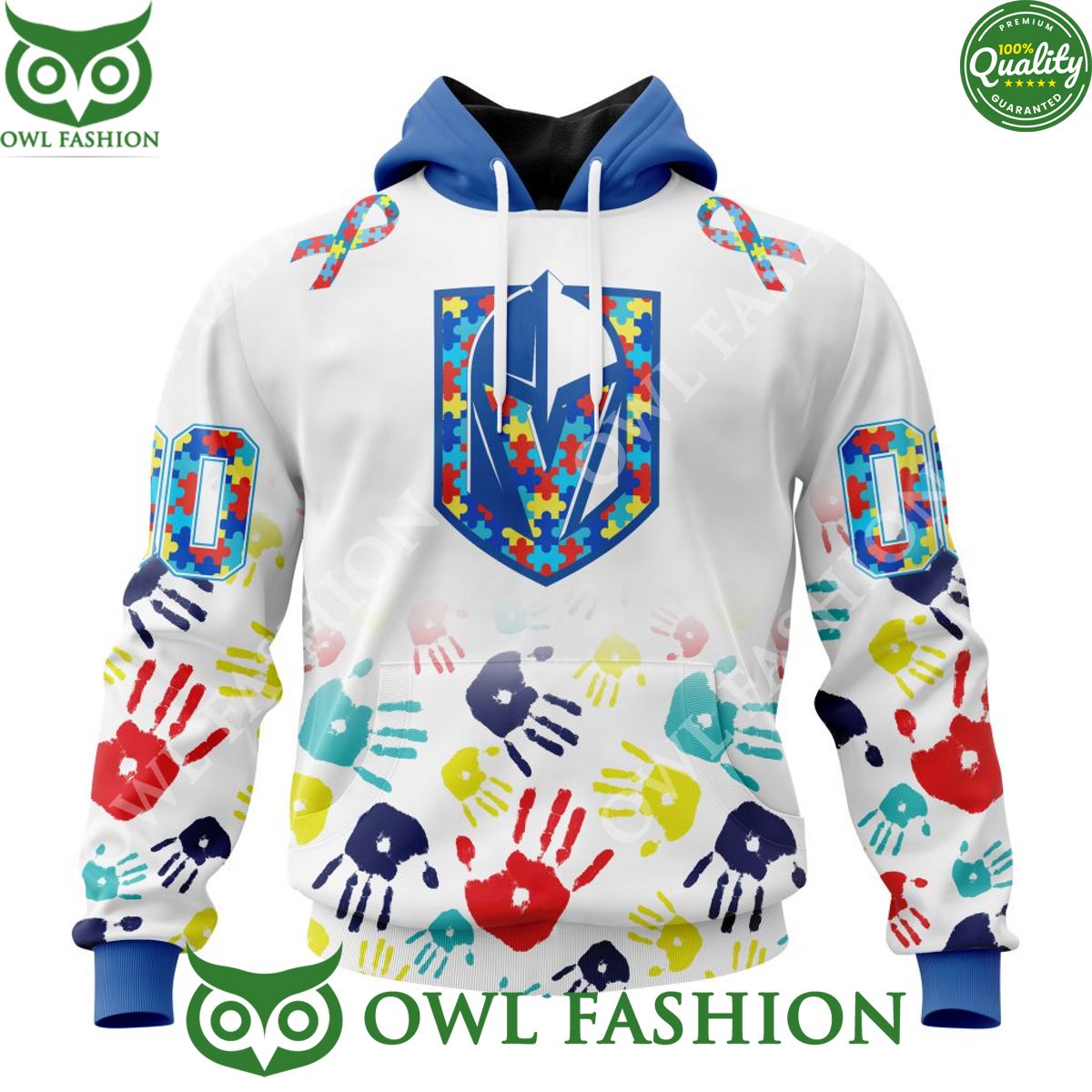 NHL Vegas Golden Knights Special Autism 3D Hoodie Tshirt