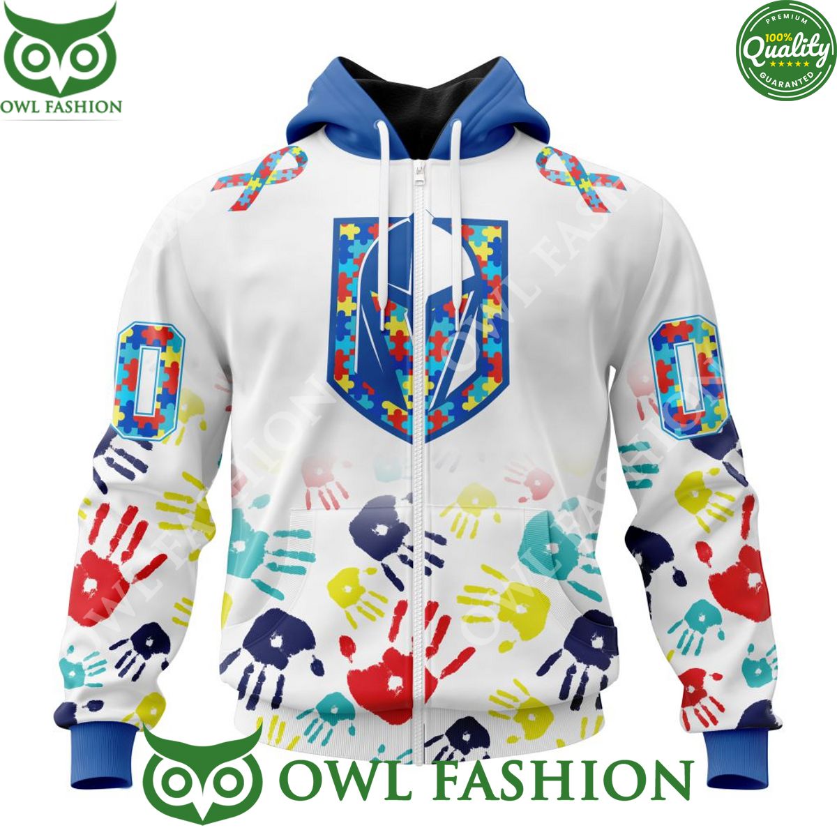 NHL Vegas Golden Knights Special Autism 3D Hoodie Tshirt