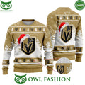 NHL Vegas Golden Knights Special Christmas Design Ugly Sweater Jumper