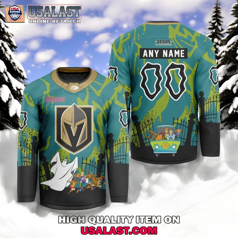 NHL Vegas Golden Knights x Scooby Doo Hockey Jersey