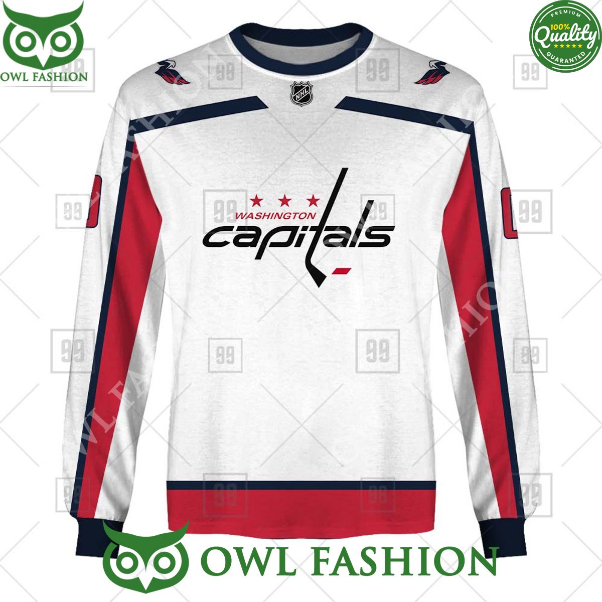 NHL Washington Capitals Jersey Hoodie Personalized shirt