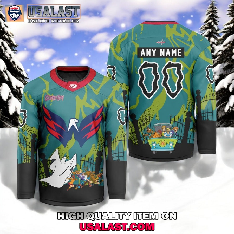 NHL Washington Capitals x Scooby Doo Hockey Jersey