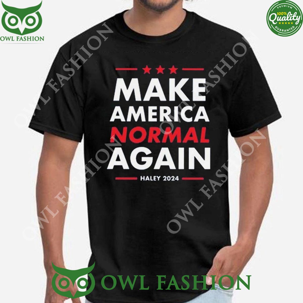 Nikki Haley Make America Normal Again 2024 Shirt Hoodie