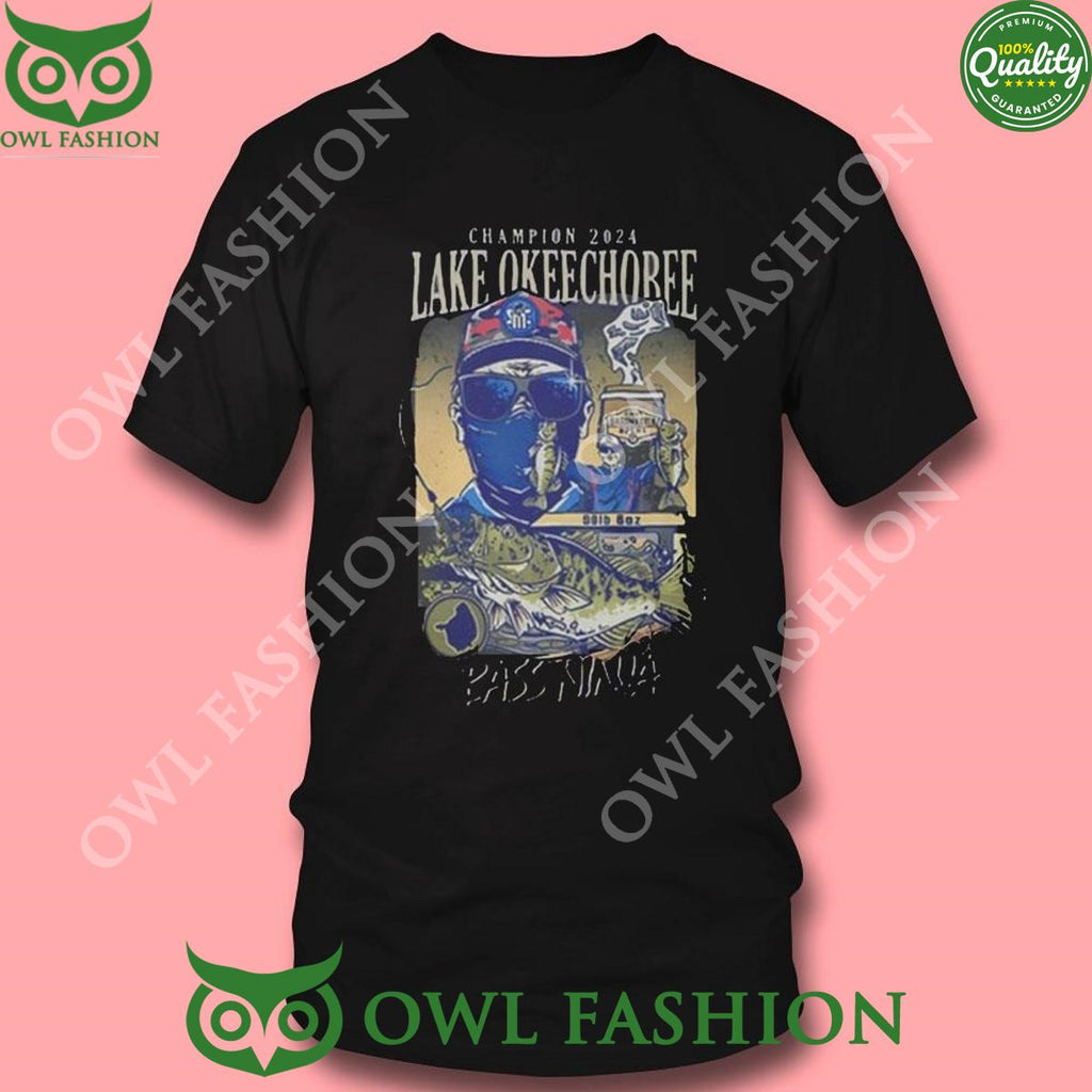 Ninja Champion 2024 Lake Okeechobee Bass Shirt t shirt