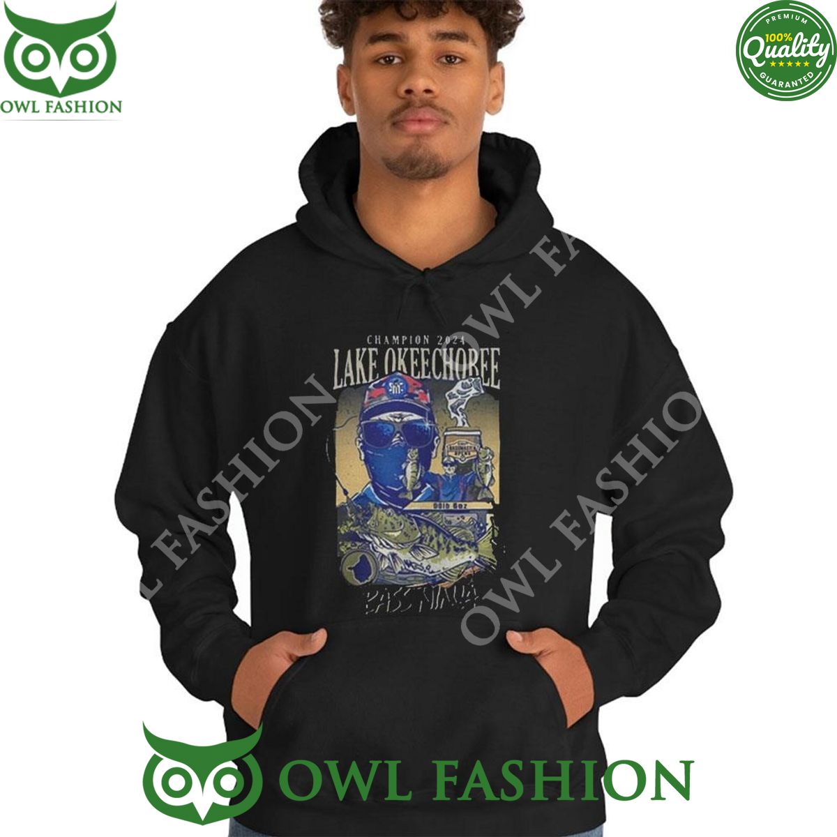 Ninja Champion 2024 Lake Okeechobee Bass Shirt t shirt