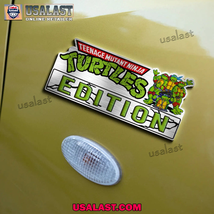 Ninja Turtles Car Emblem Custom 3D Badge