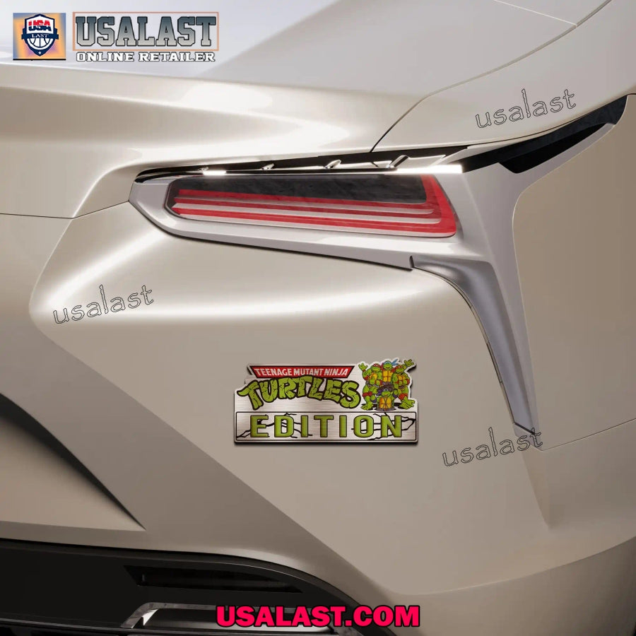 Ninja Turtles Car Emblem Custom 3D Badge