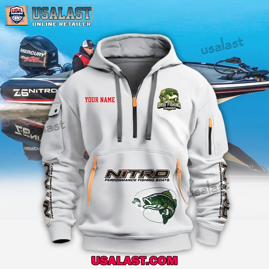 Nitro Boats Fishing Custom Name Heavy Hoodie