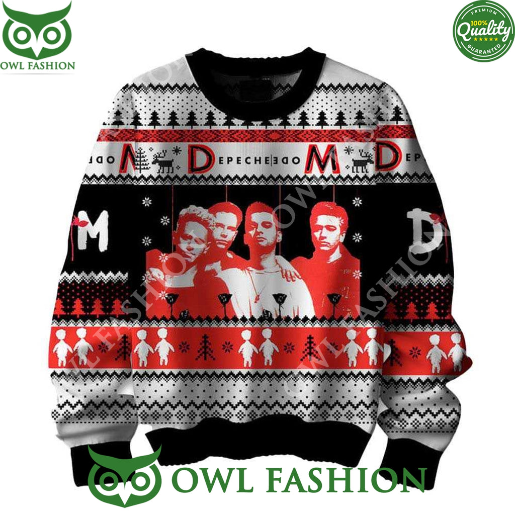 Njoy TH SIL NC Depeche Mode Christmas 2024 Ugly Sweater