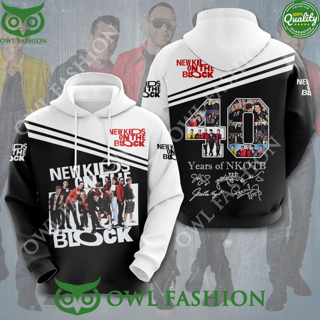 NKOTB Member Signature 3D Shirt