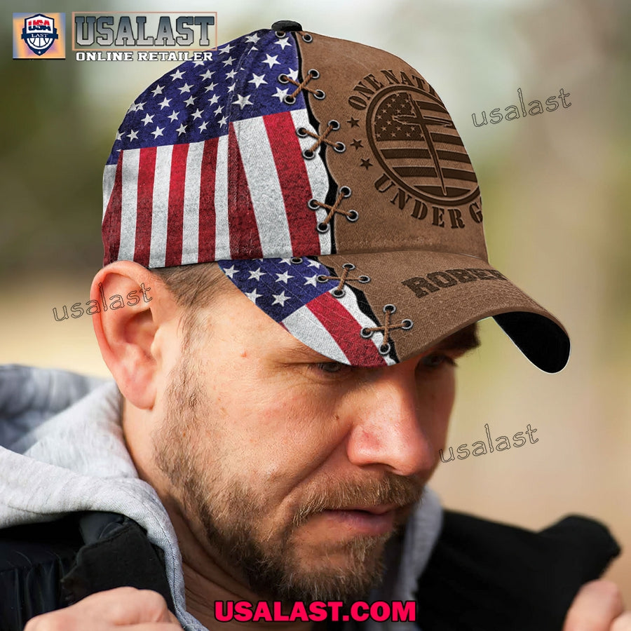 No King Christian One Nation Under God Classic Cap