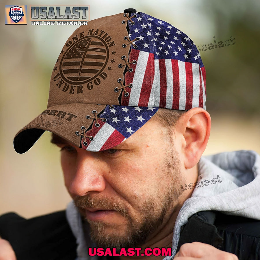 No King Christian One Nation Under God Classic Cap