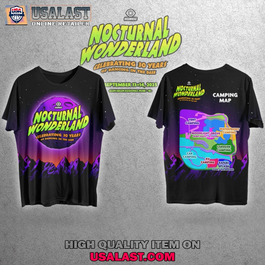 Nocturnal Wonderland 2025 Outfits T-Shirt