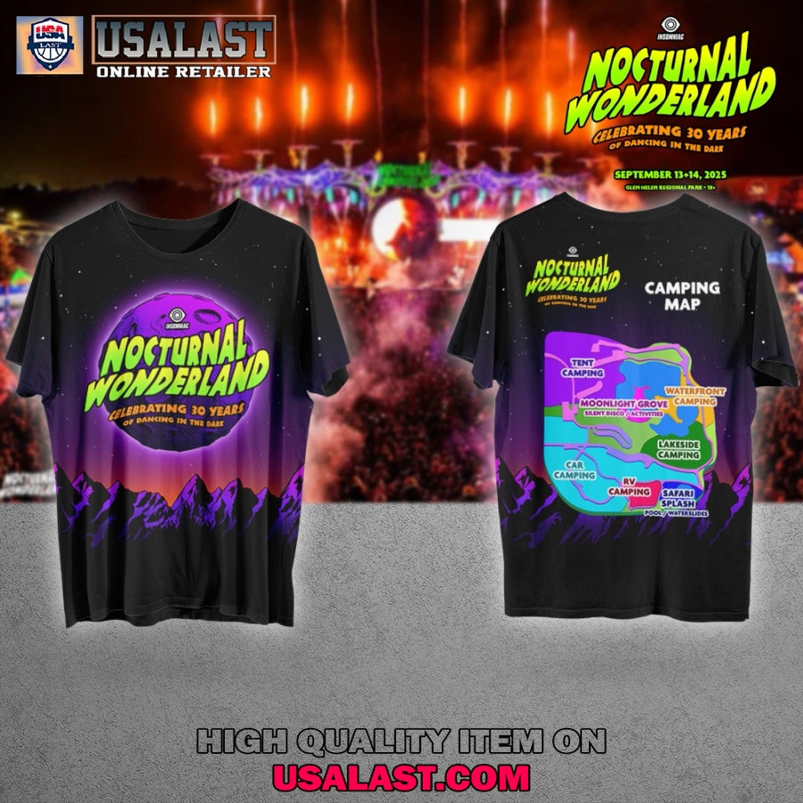 Nocturnal Wonderland 2025 Outfits T-Shirt